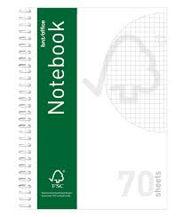Kollegieblok Ternet A5 70 Sider - 70Gr. Blanketter Og Blokke